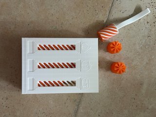 Juego de pasta 3D Rotini