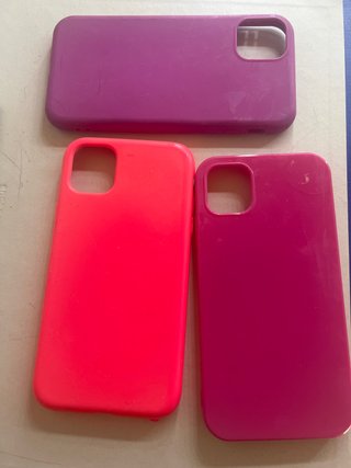 Cover iPhone 11 rosa (3 unità)