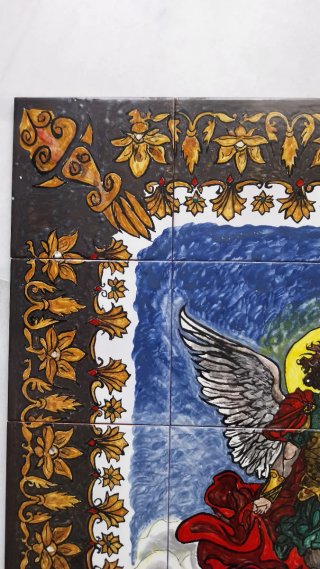 Azulejo decorativo San Miguel Arcángel