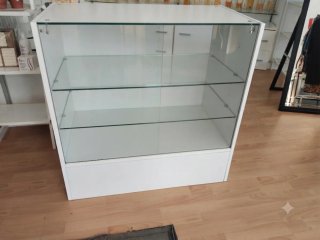 Mostrador de cristal para tienda