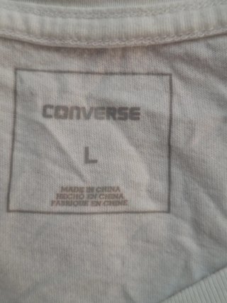 Camiseta Converse Mujer Blanca