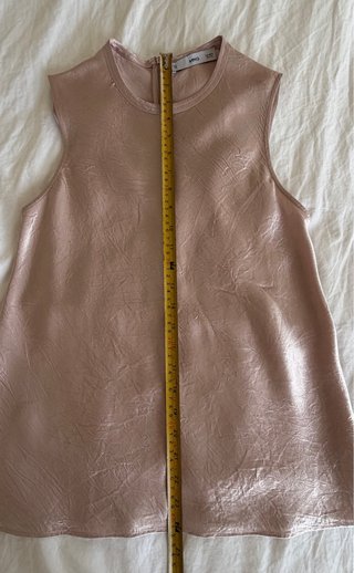 Conjunto MANGO falda y top rosa
