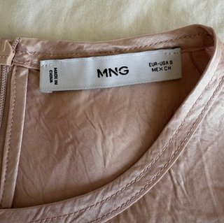 Conjunto MANGO falda y top rosa