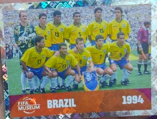 Brasil 1994 FIFA Museum Trading Card