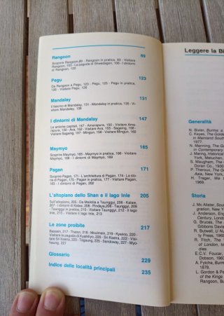 Guida turistica vintage - Birmania - di Gabrielli