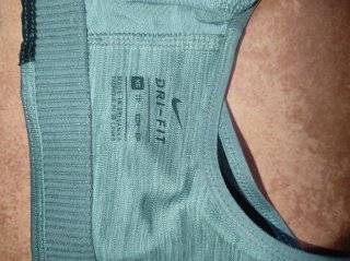 Sujetador deportivo Nike Dri-Fit gris Talla XS