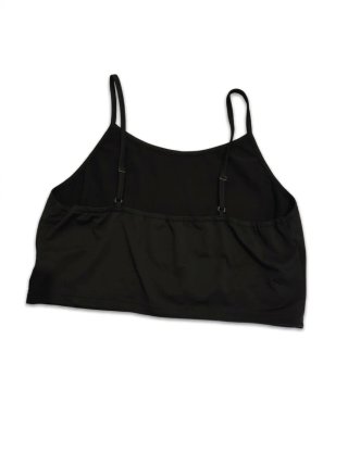 Top de tirantes negro