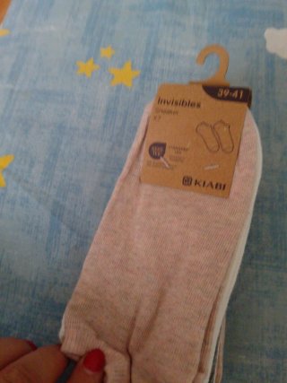 Calcetines invisibles Kiabi talla 39-41
