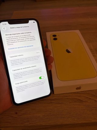 iPhone 11 128GB Giallo Come Nuovo