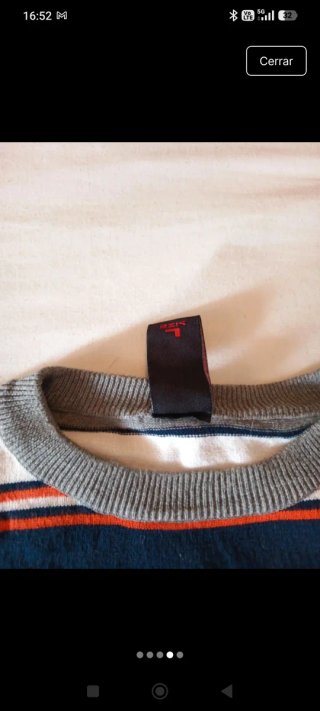 Jersey rayas hombre