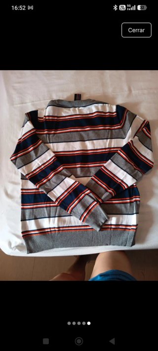Jersey rayas hombre