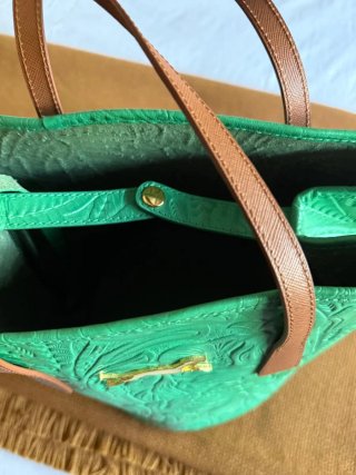 Bolsa Longchamp Bimba y Lola Verde esmeralda.