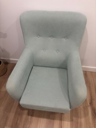 Butaca Sillón Verde Agua
