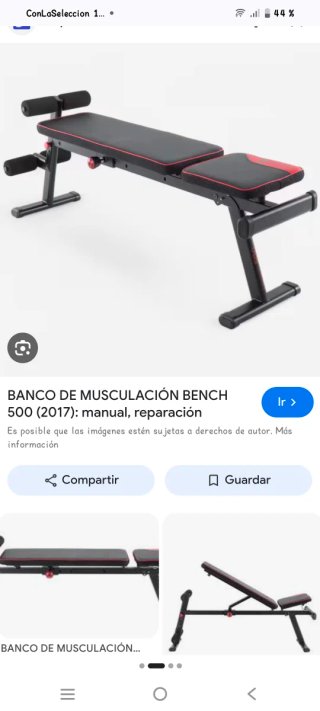 Banco de musculación Bench 500