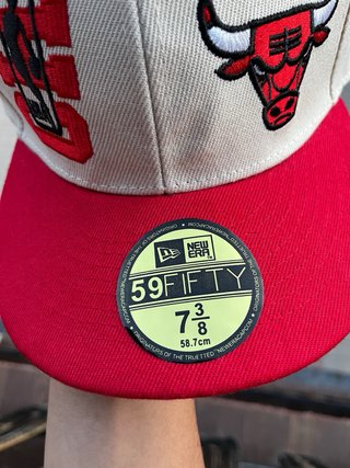 Gorra New Era Chicago Bulls 59FIFTY, talla 7 3/8