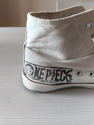 Scarpe One Piece dipinte a mano Tg 36