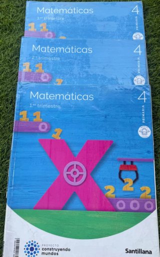 Libros matemáticas 4° primaria