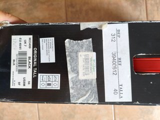 Botas de agua Hunter mujer T40 negras