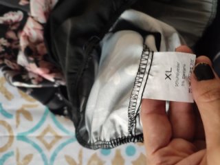 Mono largo floral negro y rosa Talla XL