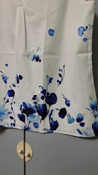 Blusa sin mangas con estampado floral