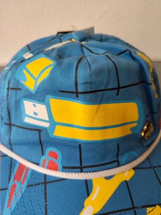 Gorra Cross Colours Azul y Amarillo