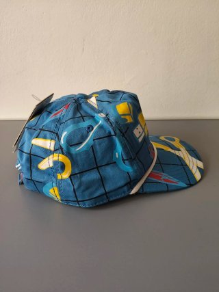 Gorra Cross Colours Azul y Amarillo