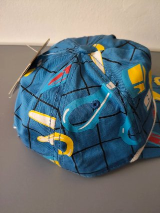 Gorra Cross Colours Azul y Amarillo