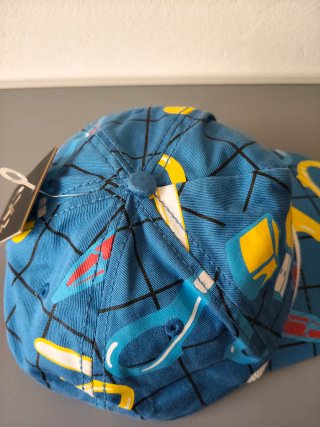 Gorra Cross Colours Azul y Amarillo