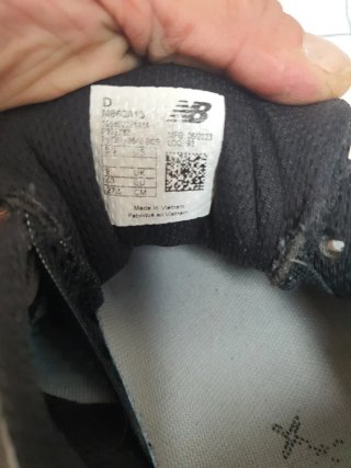 New Balance Taglia 43 Grigio/Nero