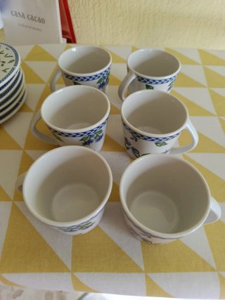 Juego de café de porcelana