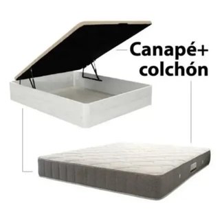 Canapé abatible + colchón