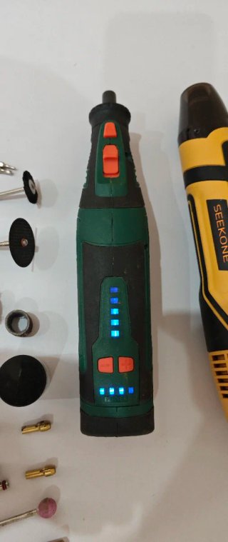 Mini Taladro y Pistola Aire Caliente
