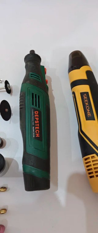Mini Taladro y Pistola Aire Caliente