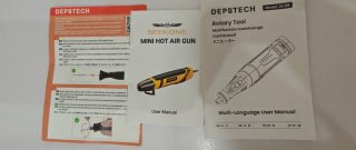 Mini Taladro y Pistola Aire Caliente