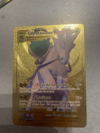 Carta Pokémon Blaziken V Dorada
