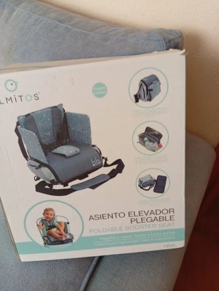 Asiento elevador plegable para bebé