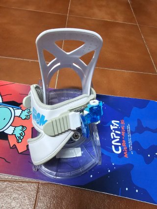 Tabla Snowboard Capita + fijaciones
