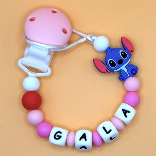 Chupetero personalizado GALA Stitch