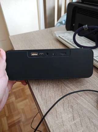 Altavoz Bluetooth Aigoss Negro