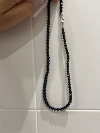 Collar piedras naturales plata ley