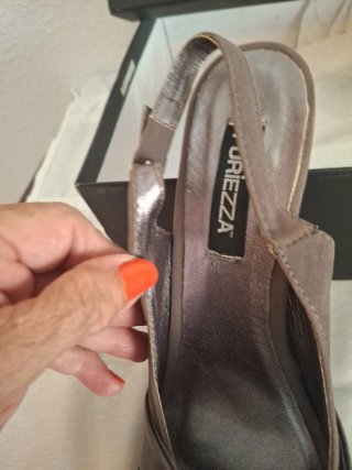 Sandalias Furièzza plateadas para eventos