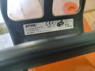 Motosierra Stihl modelo MS250
