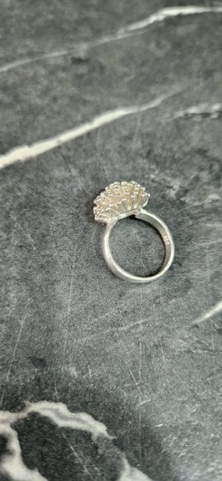 Anillo Plata Diseño Coral