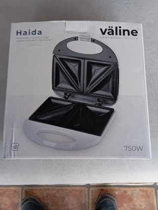 Sandwichera Haida 750W