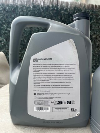 VW Group LongLife III FE 0W-30