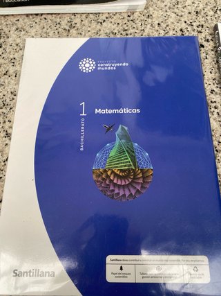 Cuadernillo Matemáticas 1 Bachillerato