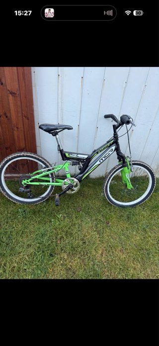 Bicicletta bambino MCR verde/nera