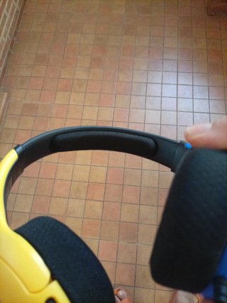 Auriculares Gaming Amarillo y Azul