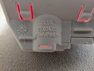 Luz Cortesía Mercedes W205 (2 uds)