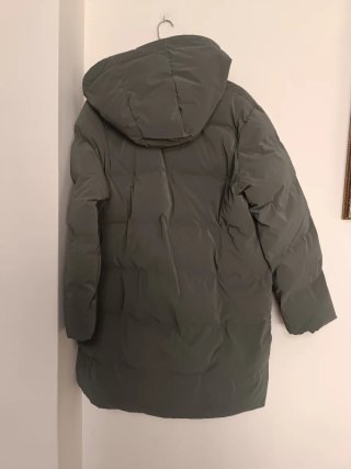 Anorak acolchado Zara engomado windproof talla XL
